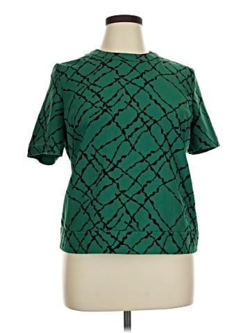 Anne Klein Short Sleeve Blouse (view 1)