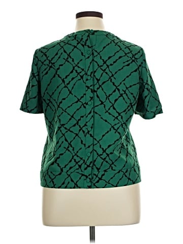 Anne Klein Short Sleeve Blouse (view 2)