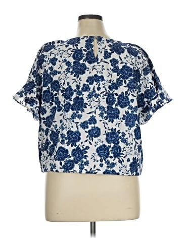 Talbots Short Sleeve Blouse (view 2)