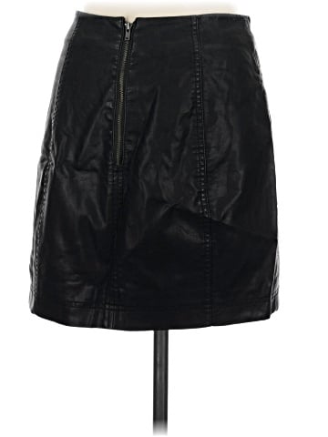 Free People Faux Leather Skirt (view 2)