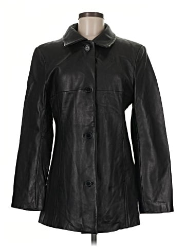 Lady Hathaway Faux Leather Jacket (view 1)