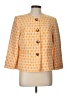 Kasper 100% Polyester Print Orange Blazer Size 10 - photo 1