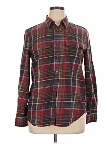 Lauren by Ralph Lauren Long Sleeve Button-Down Shirt (view 1)
