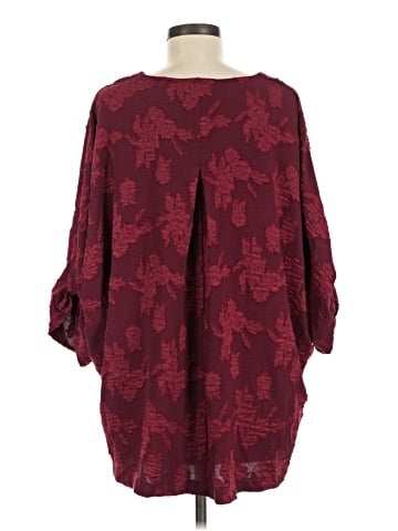 Umgee 3/4 Sleeve Blouse (view 2)
