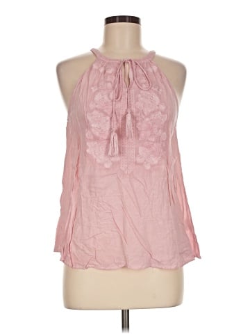 Blue Rain Sleeveless Blouse (view 1)