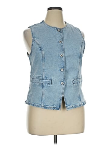 American Eagle Outfitters Denim Vest (view 1)