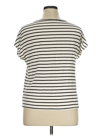 Cable & Gauge Short Sleeve Turtleneck (view 2)