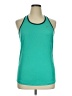 Nike 100% Polyester Teal Active Tank Size XL - photo 1