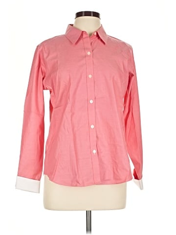 Liz Claiborne Long Sleeve Button-Down Shirt (view 1)