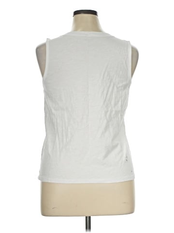 Ann Taylor LOFT Outlet Sleeveless T-Shirt (view 2)