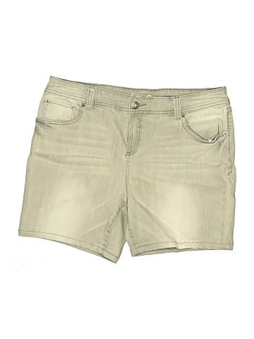Inc Denim Khaki Shorts (view 1)