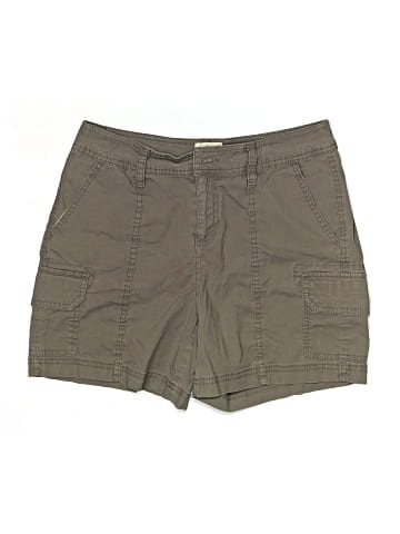 St. John's Bay Khaki Shorts (view 1)