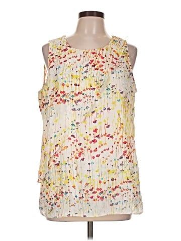 Ann Taylor Factory Sleeveless Blouse (view 1)