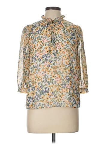 Sam and Jess 3/4 Sleeve Blouse (view 1)