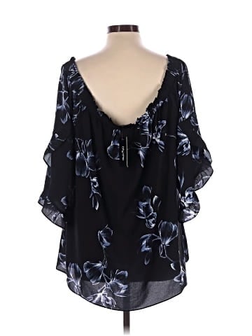 City Chic 3/4 Sleeve T-Shirt (view 2)