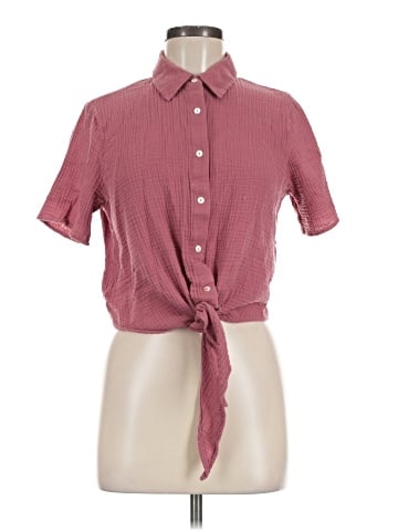 T Tahari Short Sleeve Blouse (view 1)