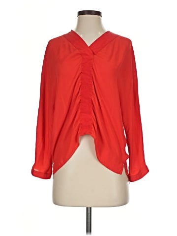 Trouve 3/4 Sleeve Blouse (view 1)