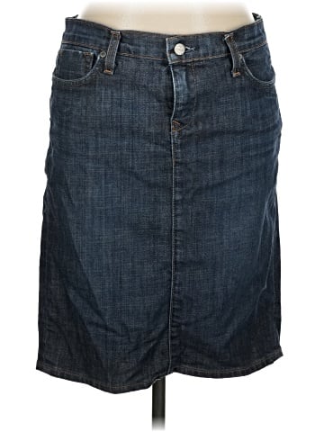 Blue Cult Denim Skirt (view 1)