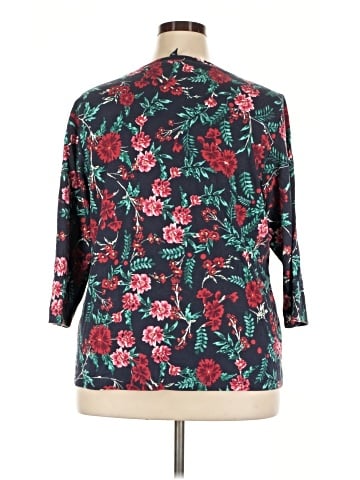 Karen Scott 3/4 Sleeve T-Shirt (view 2)