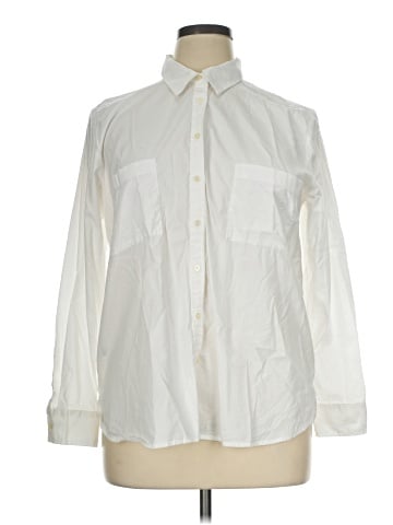 Ann Taylor LOFT Long Sleeve Button-Down Shirt (view 1)