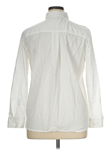 Ann Taylor LOFT Long Sleeve Button-Down Shirt (view 2)