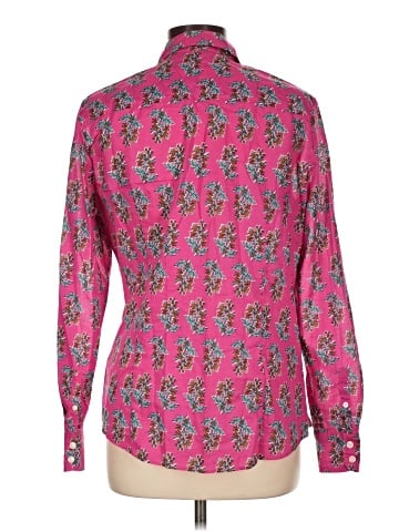 J.Crew Factory Store Long Sleeve Button-Down Shirt (view 2)