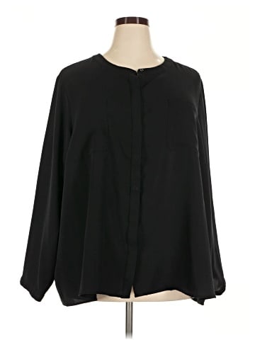 Lands' End Long Sleeve Blouse (view 1)
