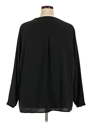 Lands' End Long Sleeve Blouse (view 2)