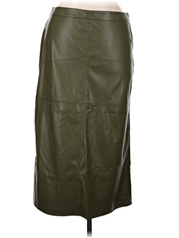 Worthington Faux Leather Skirt (view 1)