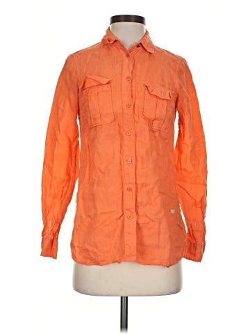 Massimo Dutti Long Sleeve Button-Down Shirt (view 1)