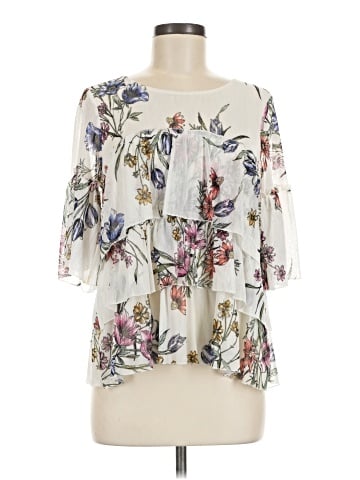 Cupio 3/4 Sleeve Blouse (view 1)