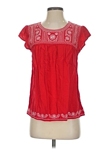 Faded Glory Short Sleeve Blouse (view 1)