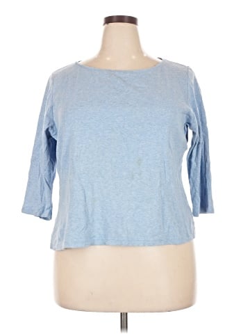 Talbots 3/4 Sleeve T-Shirt (view 1)