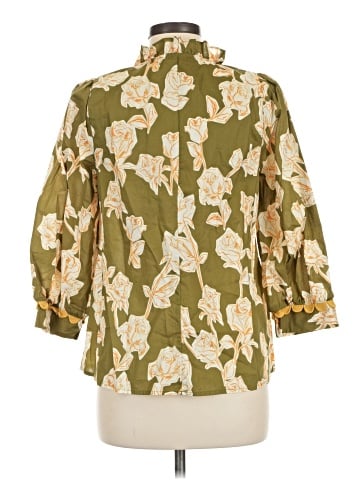 Entro 3/4 Sleeve Blouse (view 2)