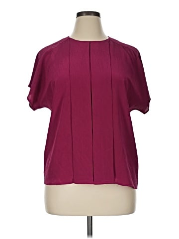 Worthington Short Sleeve Blouse (view 1)
