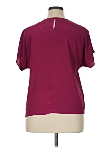 Worthington Short Sleeve Blouse (view 2)