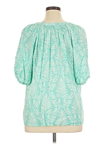 Crown & Ivy Short Sleeve Blouse (view 2)