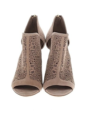 Salvatore Ferragamo Gayle Lasercut Booties (view 2)