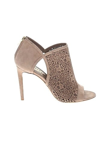 Salvatore Ferragamo Gayle Lasercut Booties (view 1)