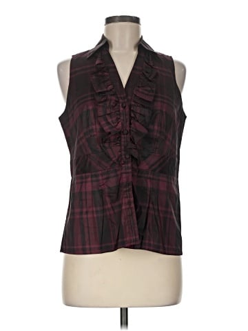 Ann Taylor Sleeveless Button-Down Shirt (view 1)