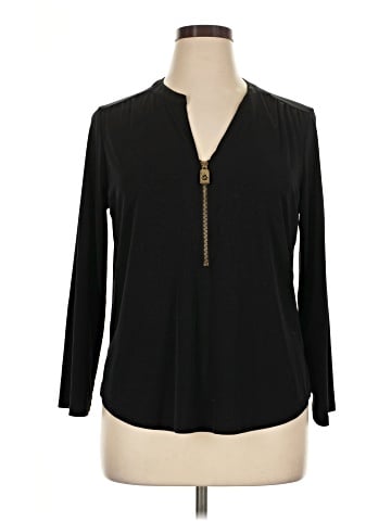 MICHAEL Michael Kors Long Sleeve Blouse (view 1)