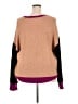 Express Color Block Brown Pullover Sweater Size XXL - photo 2