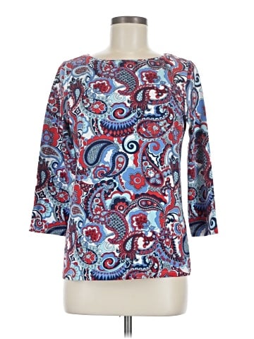 Talbots 3/4 Sleeve T-Shirt (view 1)