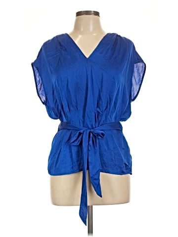DKNY Short Sleeve Blouse (view 1)