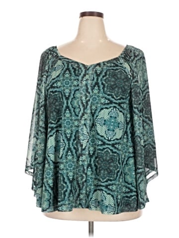 Lane Bryant 3/4 Sleeve Blouse (view 1)
