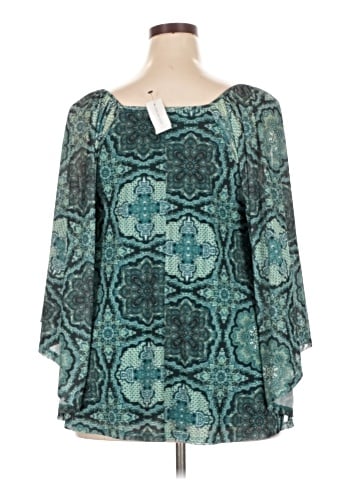Lane Bryant 3/4 Sleeve Blouse (view 2)