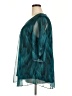 SeSe Code Teal 3/4 Sleeve Blouse Size 3X - photo 5