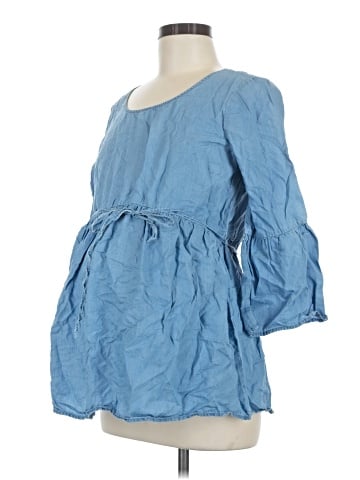 Motherhood 3/4 Sleeve Blouse (view 1)
