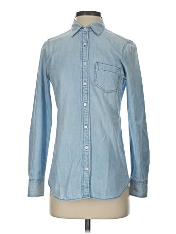 J.Crew Factory Store Long Sleeve Button-Down Shirt (view 1)