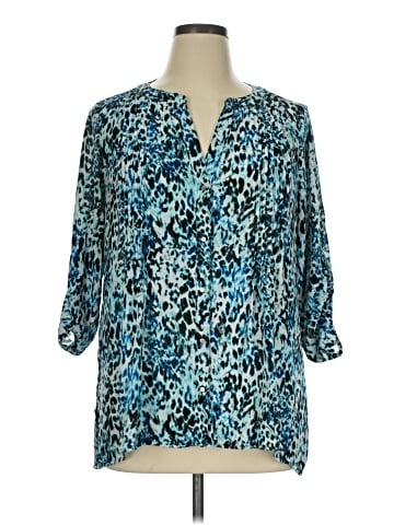 Chaus 3/4 Sleeve Blouse (view 1)
